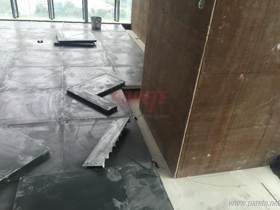 Morgan project raised floor